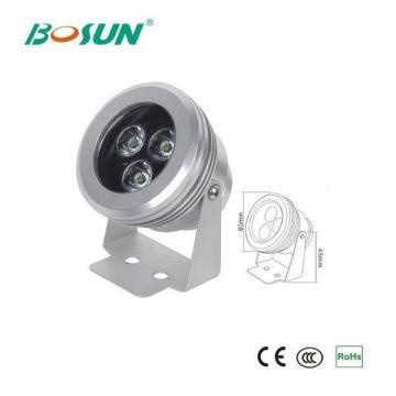 3W IP65 Waterproof Silver Aluminum High Power LED Flood Light