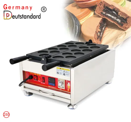 Commercial digital red bean waffle maker for sale