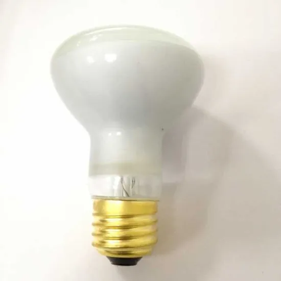 R63 frosted glass led filament bulb