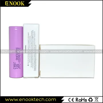 26F type of  3.7 V 18650 vape Battery