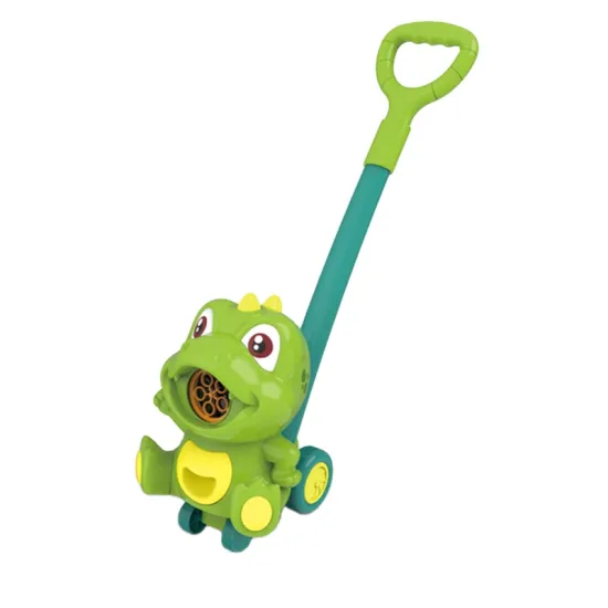 New Dinosaur Bubble Mower Toy with Music and Lights: Ideal Summer Outdoor Plaything for Garden, Park, and Lawn Adventures