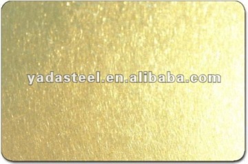 bronze finish stainless steel sheet