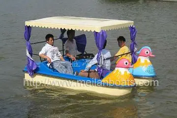 Pedal boat?Mandarin duck