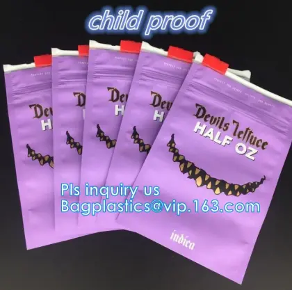 chaga tea pouch/ herbal tea pouch/ tea powder stand up bag with zipper, herbal medicine pouch with ziplock, Bio Herbal Tea Zippe