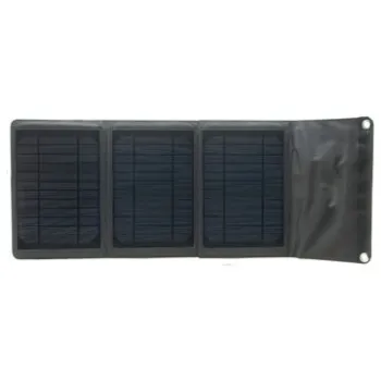 Portable Folding Solar Kit, Charges iPads, iPhones, Tablets, Phones or USB Port Connector