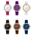 Diamantes de acero inoxidable Reloj de Reloj Case Lady's