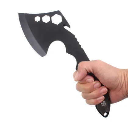 Wood Handle MultiFunction Outdoor Axe Survival Hatchet
