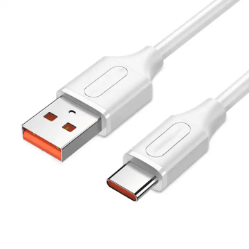 Quick Charge USB to Type C 6A 100W Fast Charging Data Cable for Xiaomi, Huawei, Samsung Phones