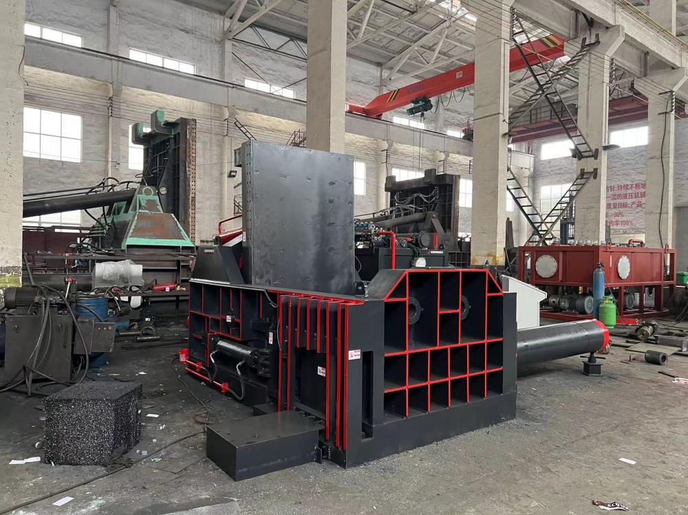 Simbi Aluminium Tress Metaly Hydraulic Baling Machine