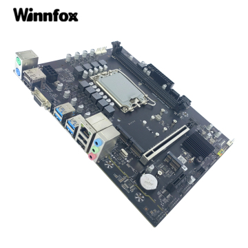 البيع الساخن B760 LGA1700 PC اللوحة الأم: يدعم DDR5 و 12 معالجات الجنرال