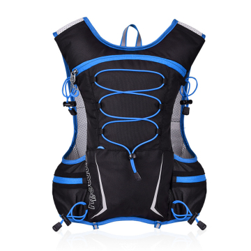 2019 Trending Reflective Trail Running Vest with Hydration Backpack - 5L Waterproof Nylon Zipper for Cycling & Triathlon