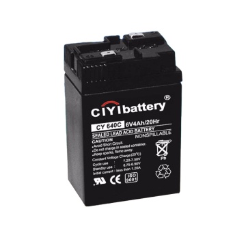 Super Quality VRLA MF Sealed Lead Acid Battery 6V 4AH UPS Battery