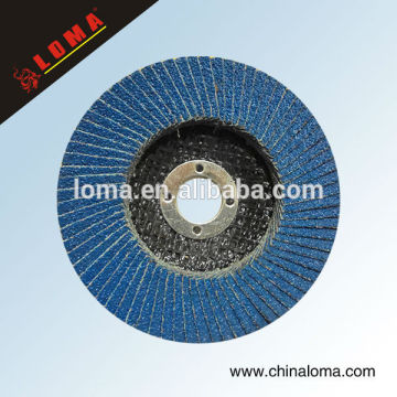 zirconia flap disc blue color for stianless steel