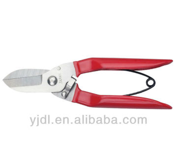 Stainless steel pruner and garden scissors
