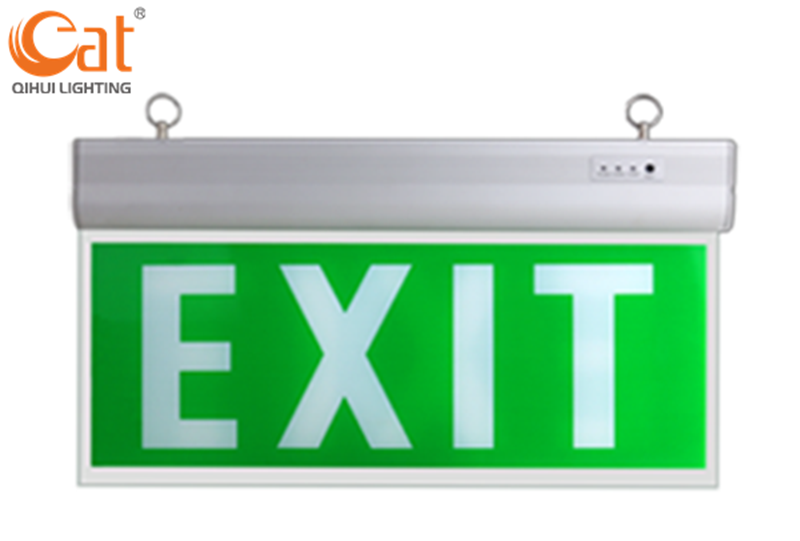 Akryl Led Emergency Escape Exit Sign