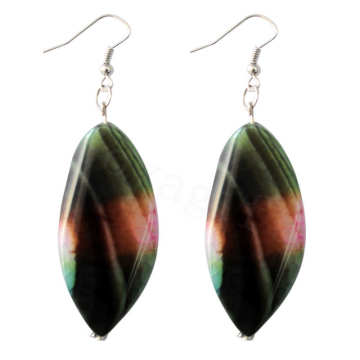 Natural Gemstone Agate Earring