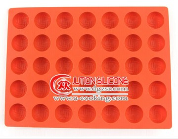 2015 hot product round shaped silicone ice tray