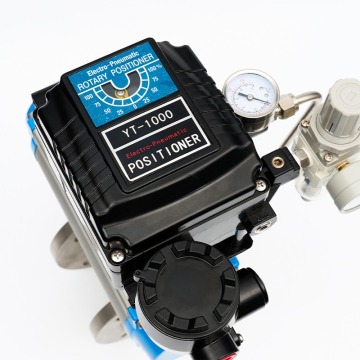 Pneumatic V-shaped flange regulating ball valve AQ647H-16P