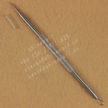 professional stainess steel Whitehead Blackhead Acne Pimple loop extractor