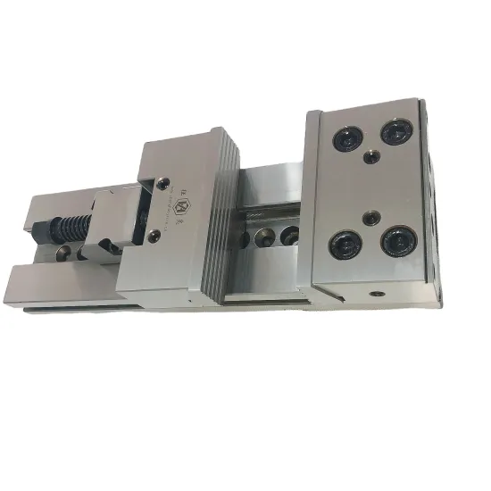 Precision Modular Milling Vise GT175 with Groove Jaws