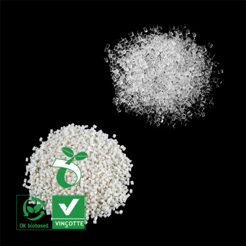 Materia prima del almidón 100% biodegradable de la materia prima del almidón PLA RESINA