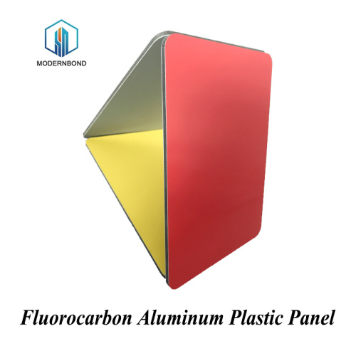 Panel de plástico de aluminio de fluorocarbono ecológico