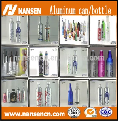 Eco-friendly aluminum bottle for chivas whisky