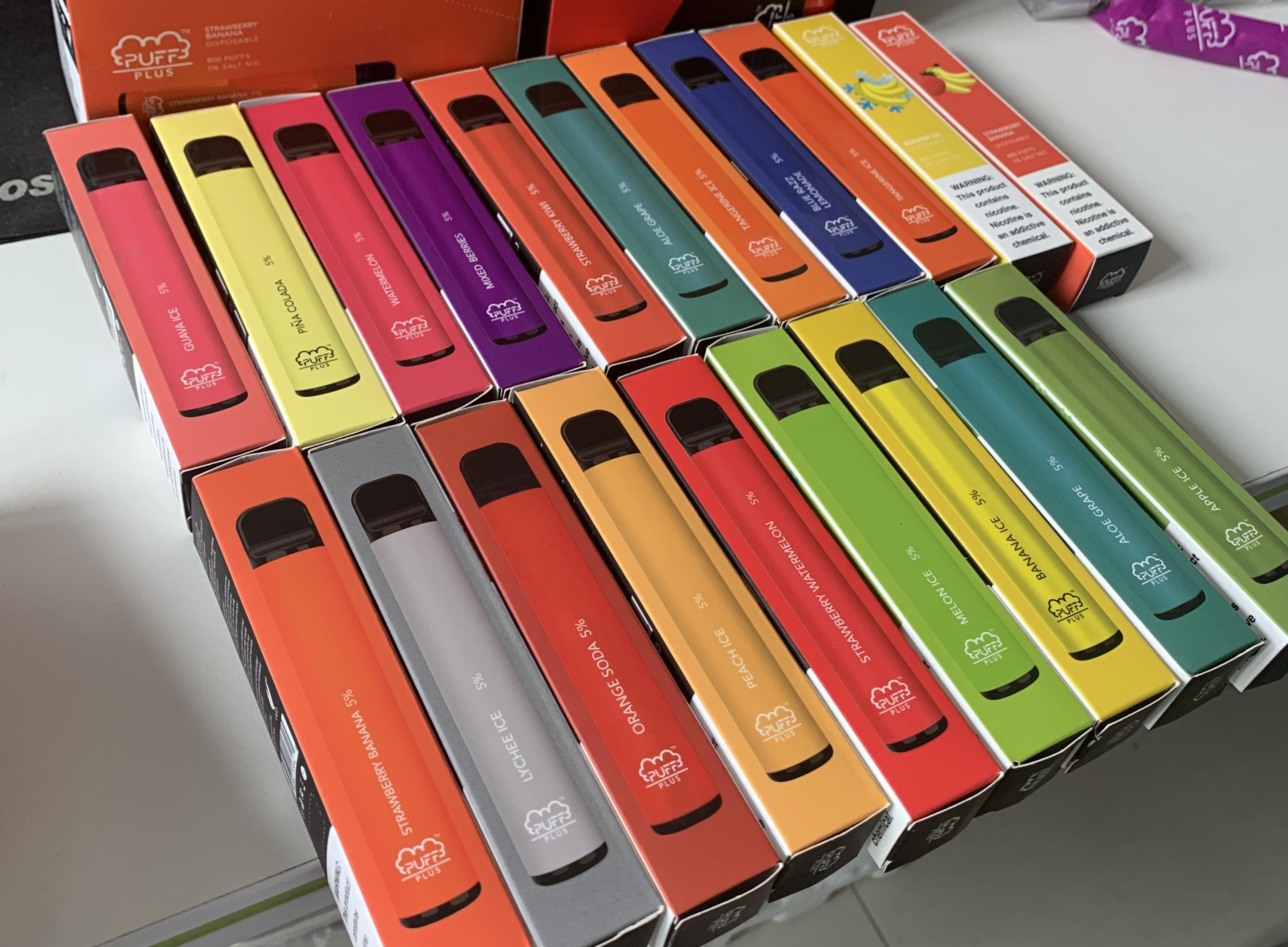 Puff Plus 5 Nic 800puffs With Many Flavors, High Quality Puff Plus 5