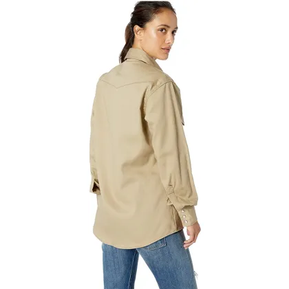Women's Long Sleeve Snap Workshirt