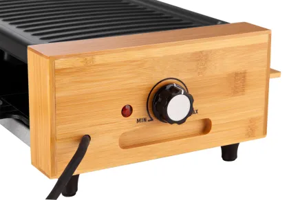 Korean Mini Indoor bamboo Barbecue Bbq Electric Grills