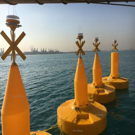 Custom Highly Visible Marine LLDPE Steel Frame Navigation Buoy for Ships and Boats