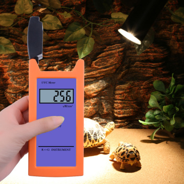 RGM-UVC Reptile with UV Radiation Meter Ultraviolet Irradiance Meters UV Illuminance Meter UVC Luminosity Measurement Tool