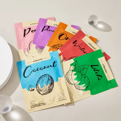 Natural Organic Skincare: Fruit Blend Sheet Facial Mask