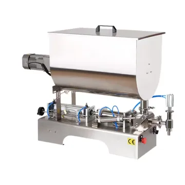Affordable Semi-Auto Mixing and Filling Machine for Edible Oil, Mayonnaise, Cream, and Chili Sauce