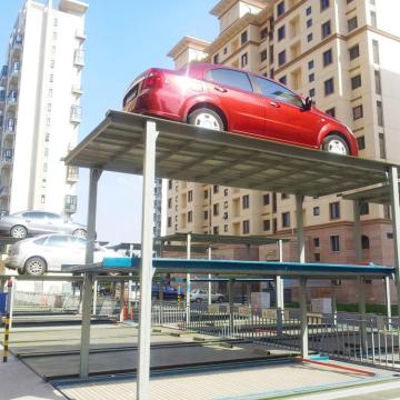 Sistema de estacionamiento para automóviles de elevación de tipo box