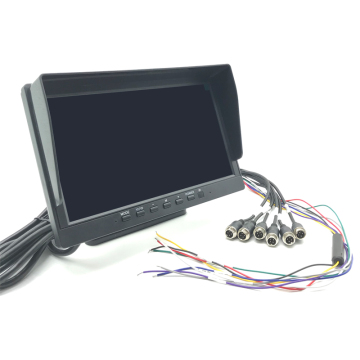 10.1 inch 6CH MDVR Monitor with TF Card Storage Support for AHD960P/720P Cameras in Slovenia