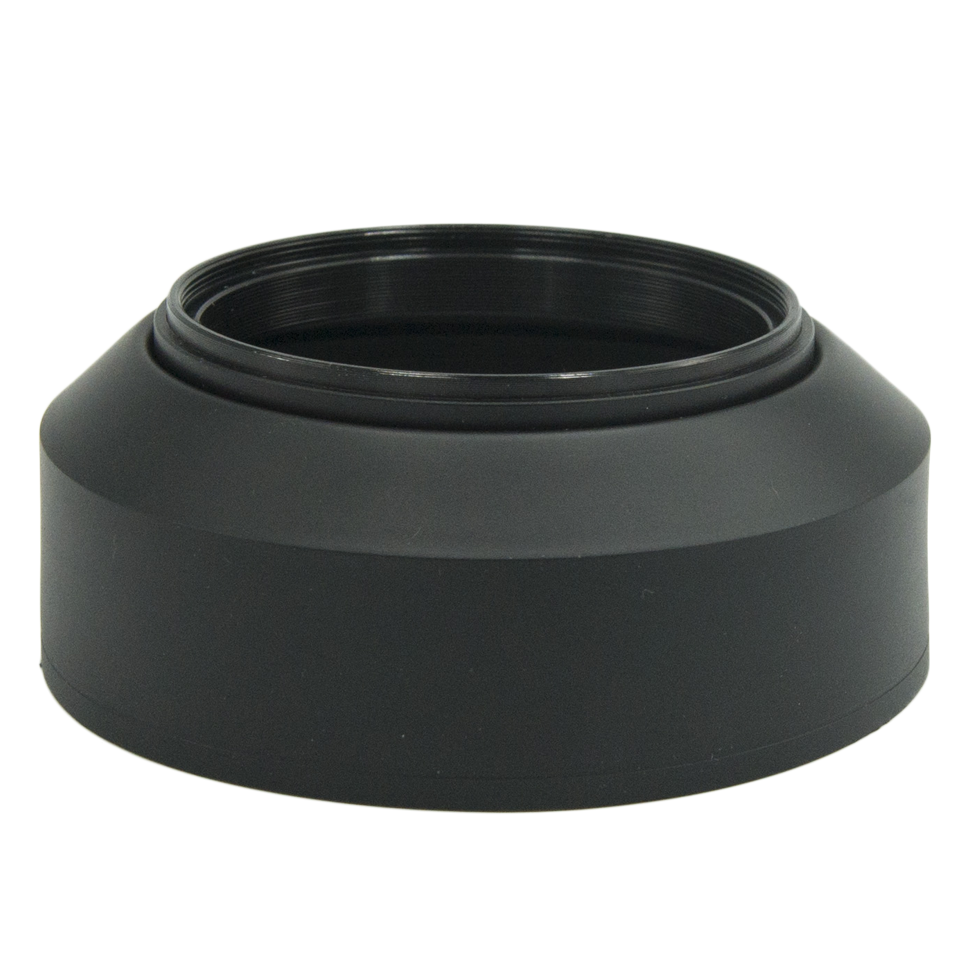 Parasol de lente de cámara de goma plegable de tres funciones