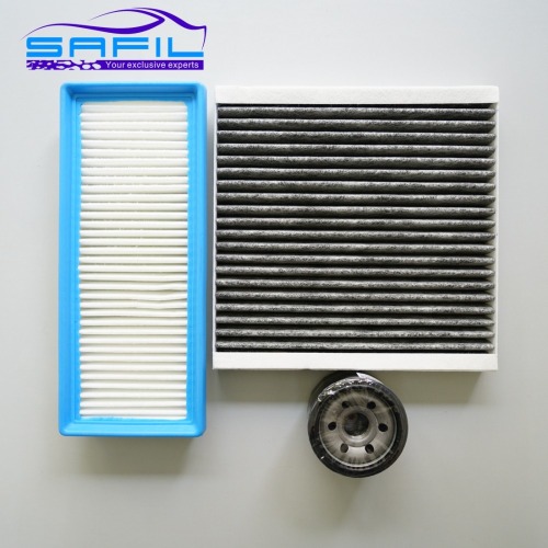 Air Filter+Cabin Filter+Oil Filter 3Pcs For Smart Fortwo 451 Cabrio Coupe 0.8CDI 1.0T 2007-2019 Model Filter Set Car Accessories