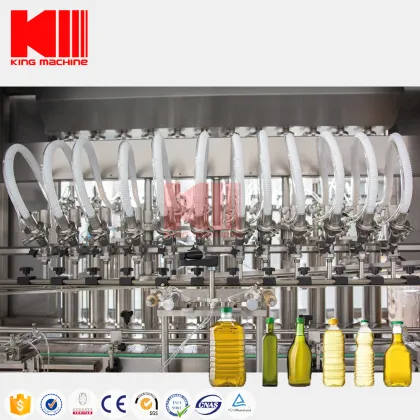Auto Cooking Food Oil Filling Machine for Complete Projects