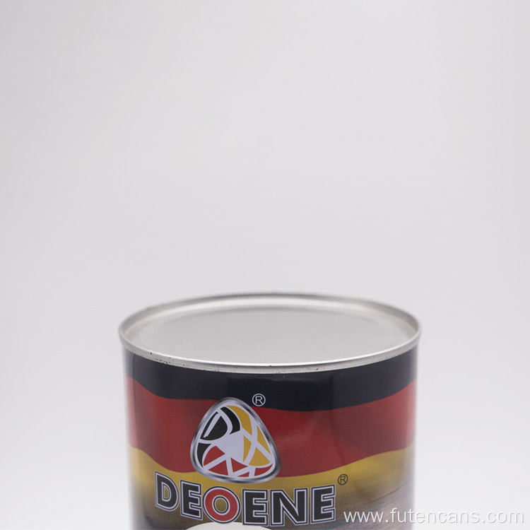 1L Round Empty Engine Oil Tin Can