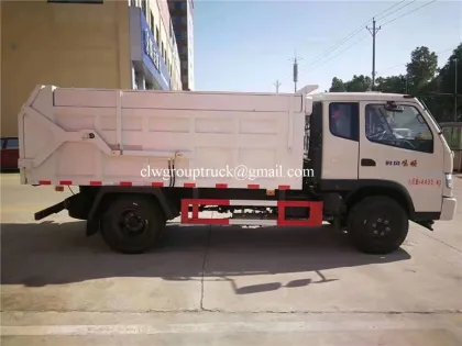SFC garbage truck compression docking refuse collector