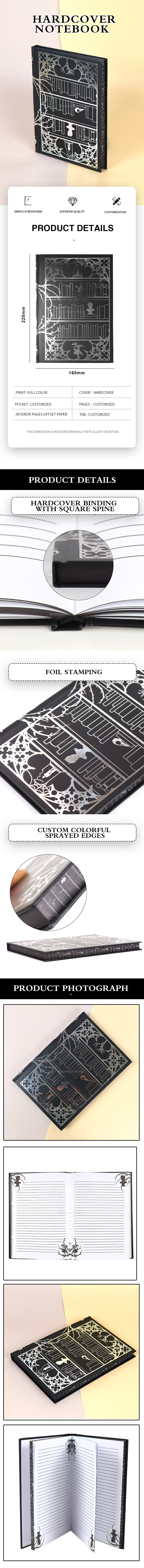 hardcover notebook