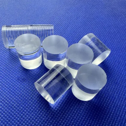 Custom High Purity Quartz Rods and Fused Quartz Glass Rods in Various Sizes