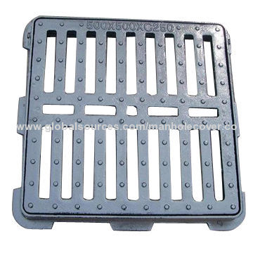 Tank Trunk Ductile Iron Gully Grating for Carriageway or Pathway, EN124
