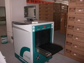 X ray baggage inspection scanner security equipment