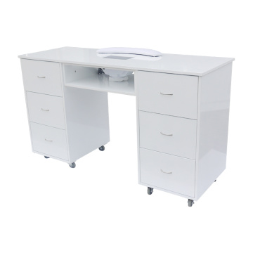 Nail Technician Table Modern White