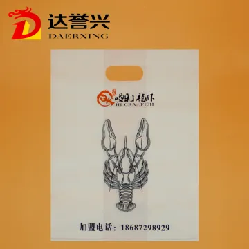 Retail Die Cut Bag for Restaurants