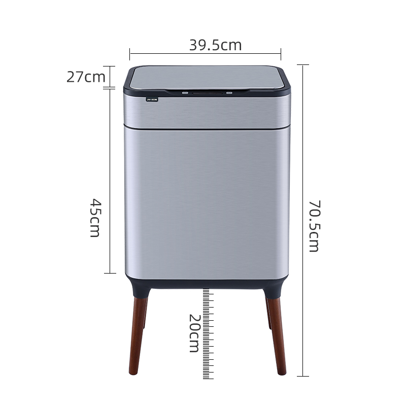 Large Capacity Sensor Trash Can