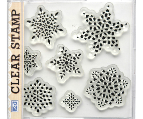 Snow Flake Clear Stamp Case (CSCS01)