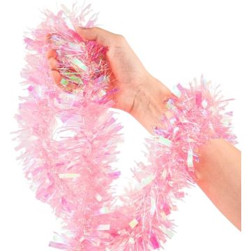 Holiday Metalic Tinsel slinger-decoraties voor het hele seizoen